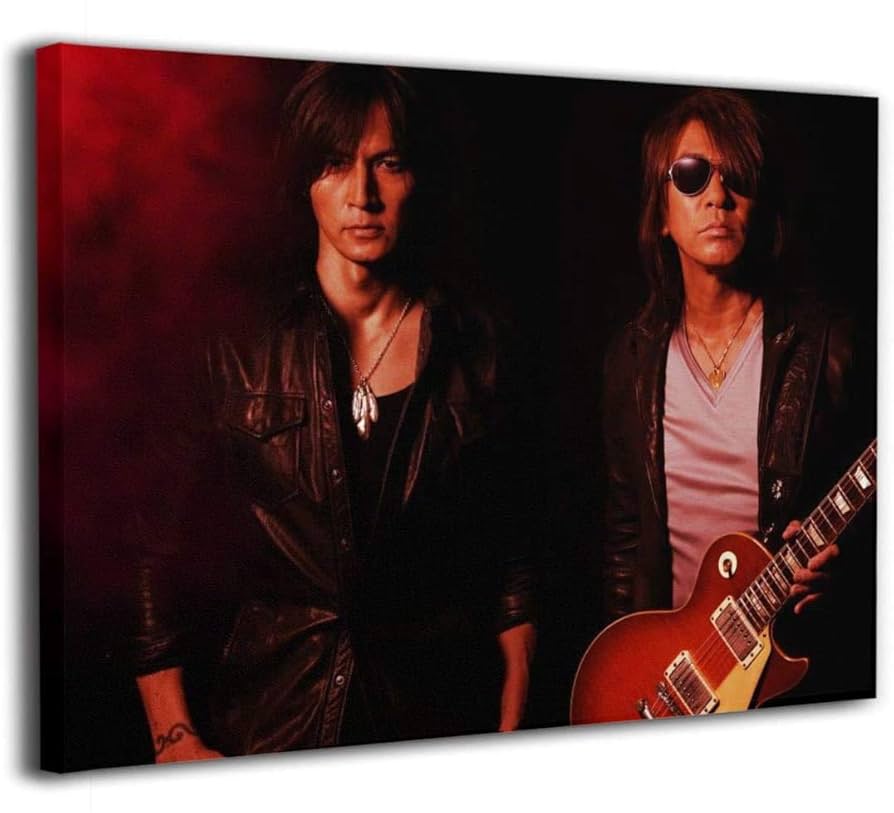Amazon｜油絵 B'Z ビーズ ポスター アートパネル 装飾画 モダン
